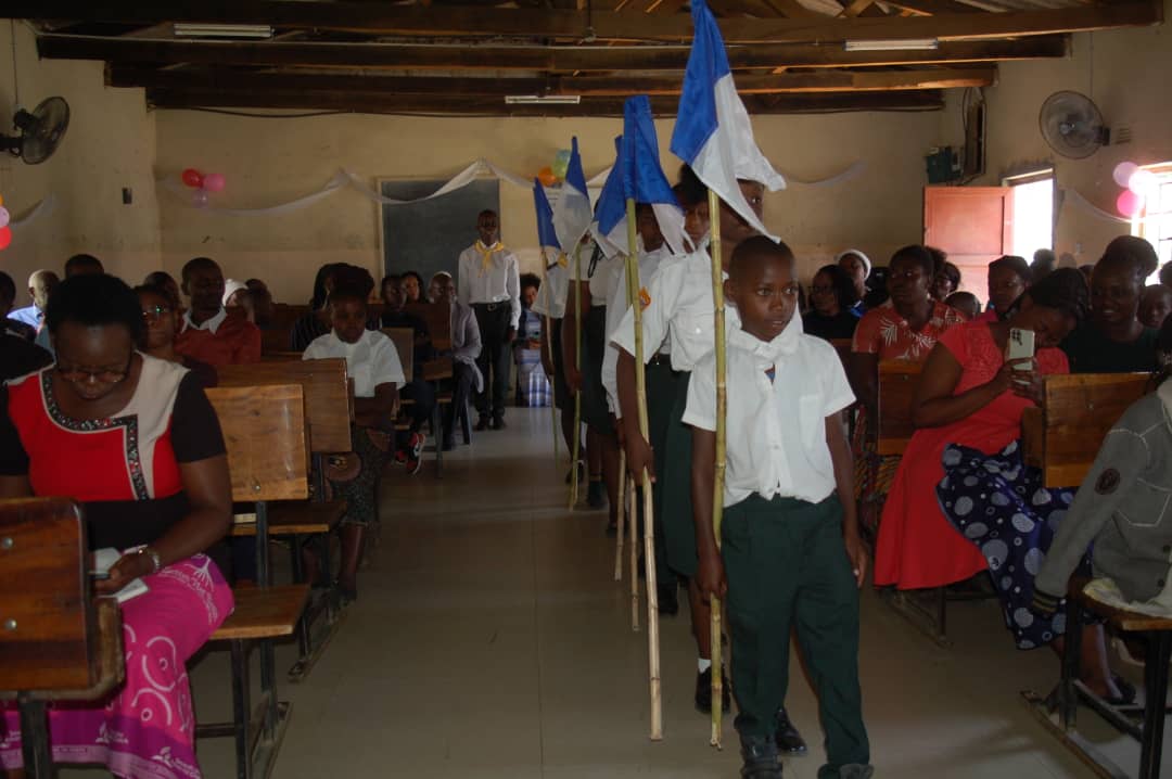 Pathfinder Club members in uniform